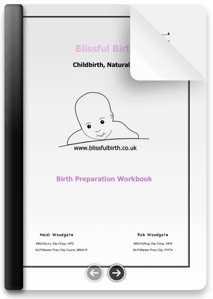 Blissful Birth Hypnobirthing Workbook Sample